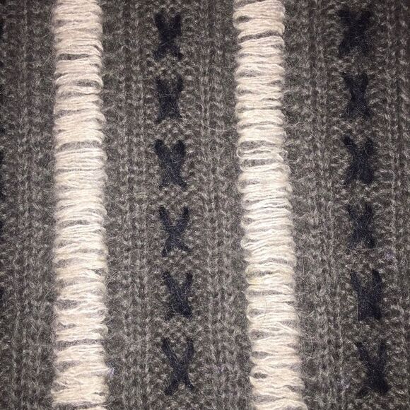 Vintage Pasta 50% Mohair Sweater Sz L Pullover Crew Neck Warm Cozy - Picture 9 of 9